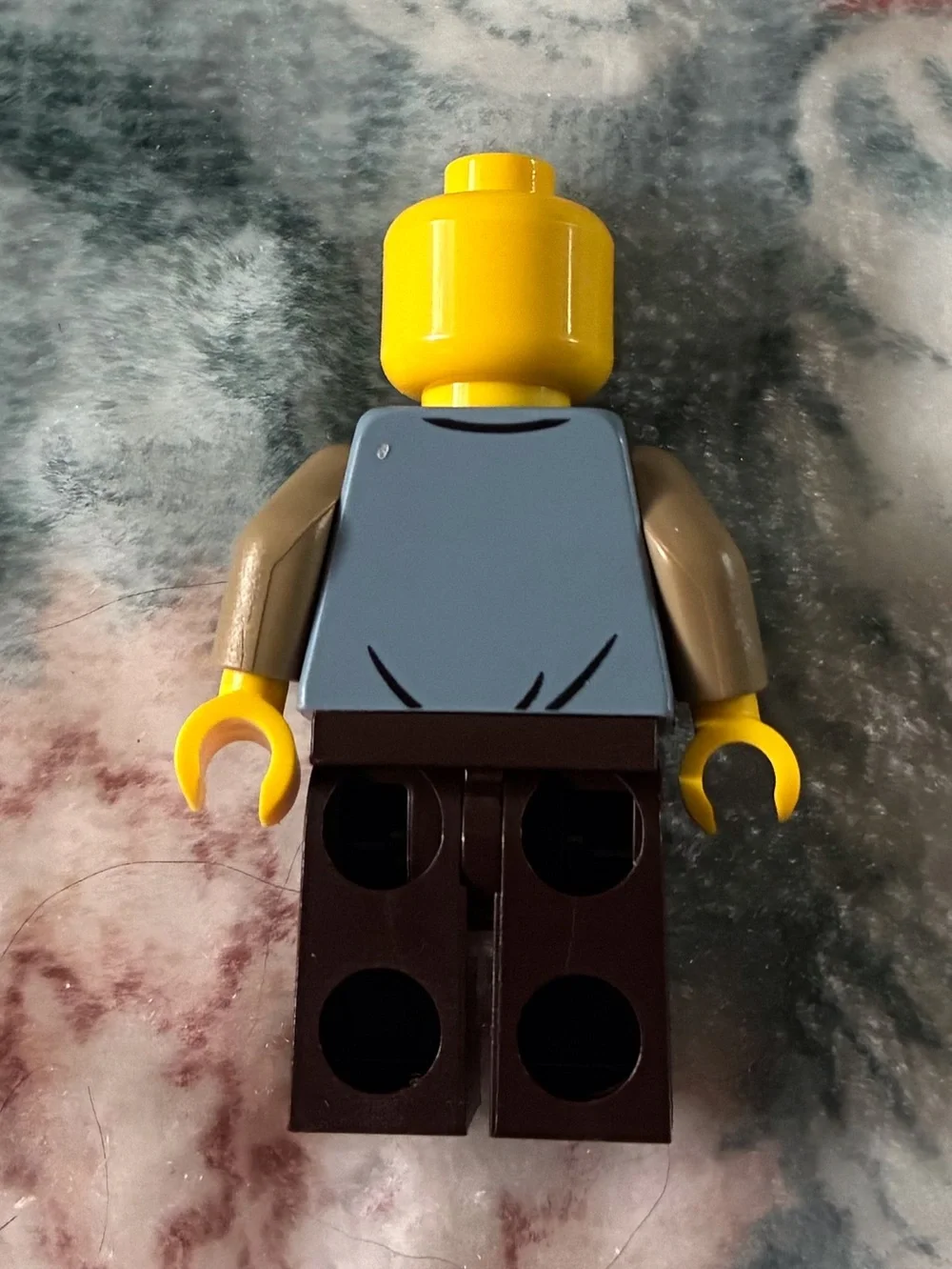 Lego minifigure yellow